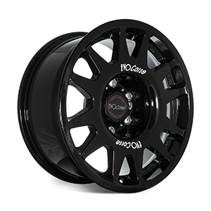 JANTE ALUMINIUM RENFORCE RAID EVO CORSE DAKAR ZERO 8x17&quot; ET 0 NOIR BRILLANT POUR TOYOTA HILUX VIGO/REVO ET J120/150