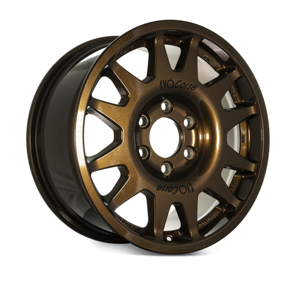 JANTE ALUMINIUM RENFORCE RAID EVO CORSE DAKAR ZERO 8x17&quot; ET 0 BRONZE BRILLANT POUR TOYOTA HILUX VIGO/REVO ET J120/150